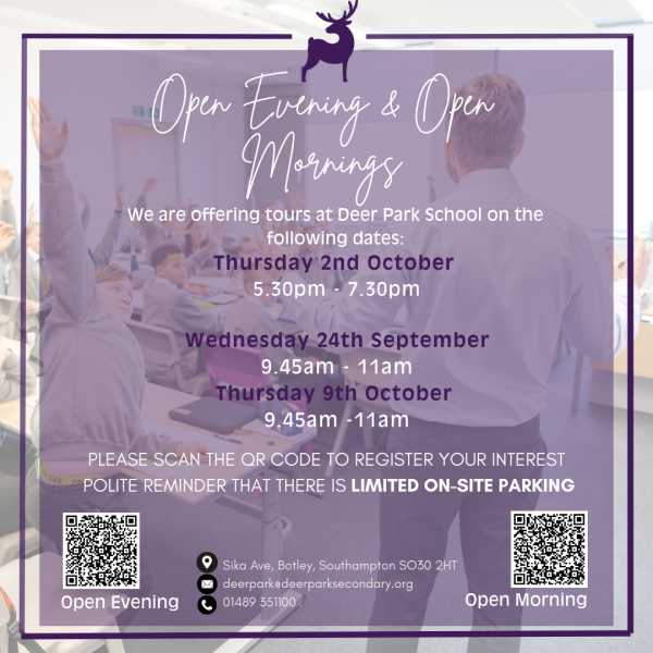 open evening 2025